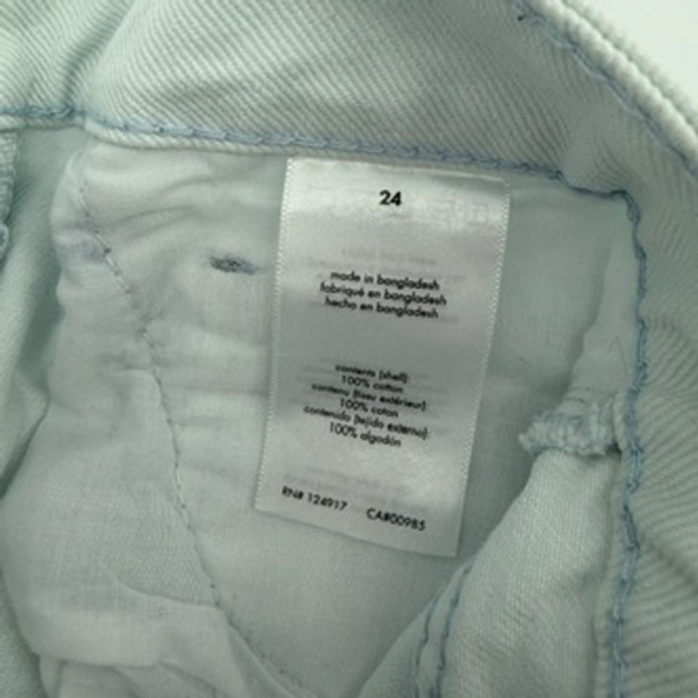 WeWoreWhat Kick-Flare Jeans Super Bleached Light Wash High Rise‎ 24 WWDB54-1 - Picture 6 of 10